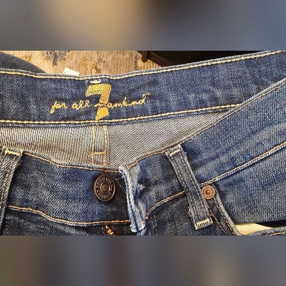 7 for all mankind jeans sz28 with 30" inseam - Picture 6 of 6